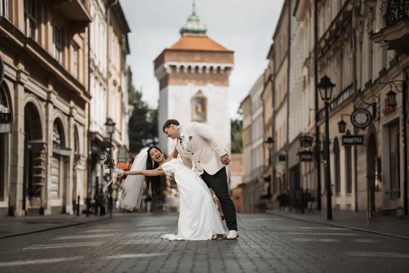 Przykładowy kadr ślubny